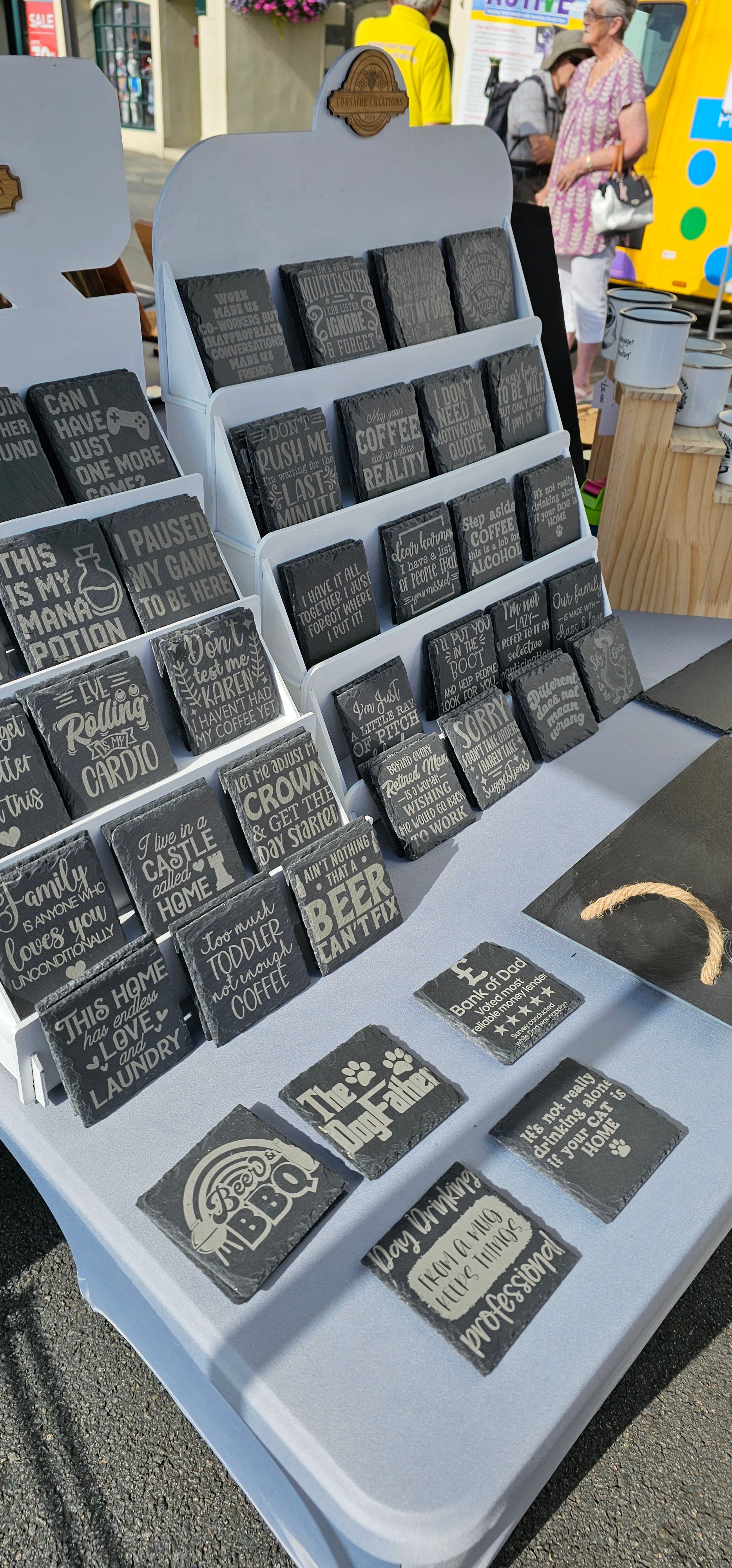 Slate Coasters