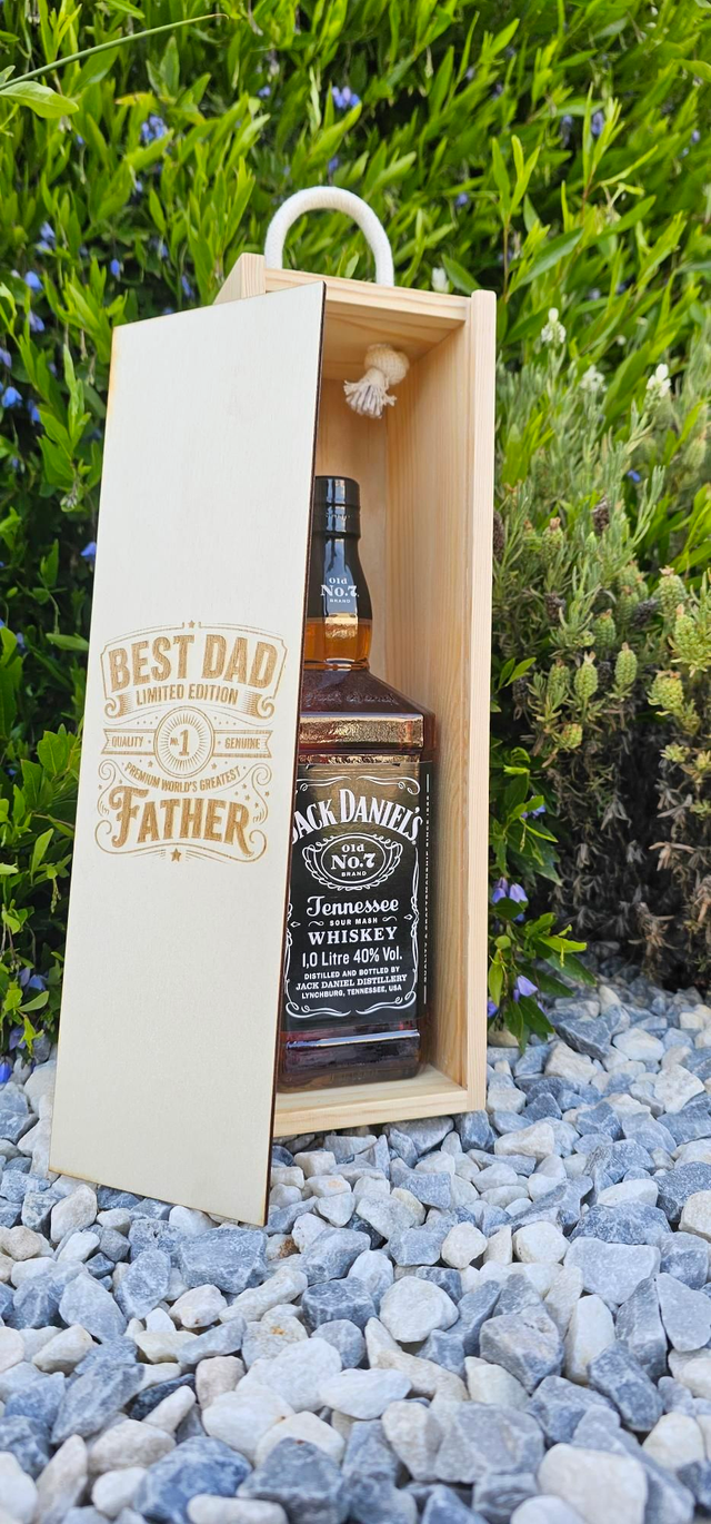 Best dad limited edition father wine box