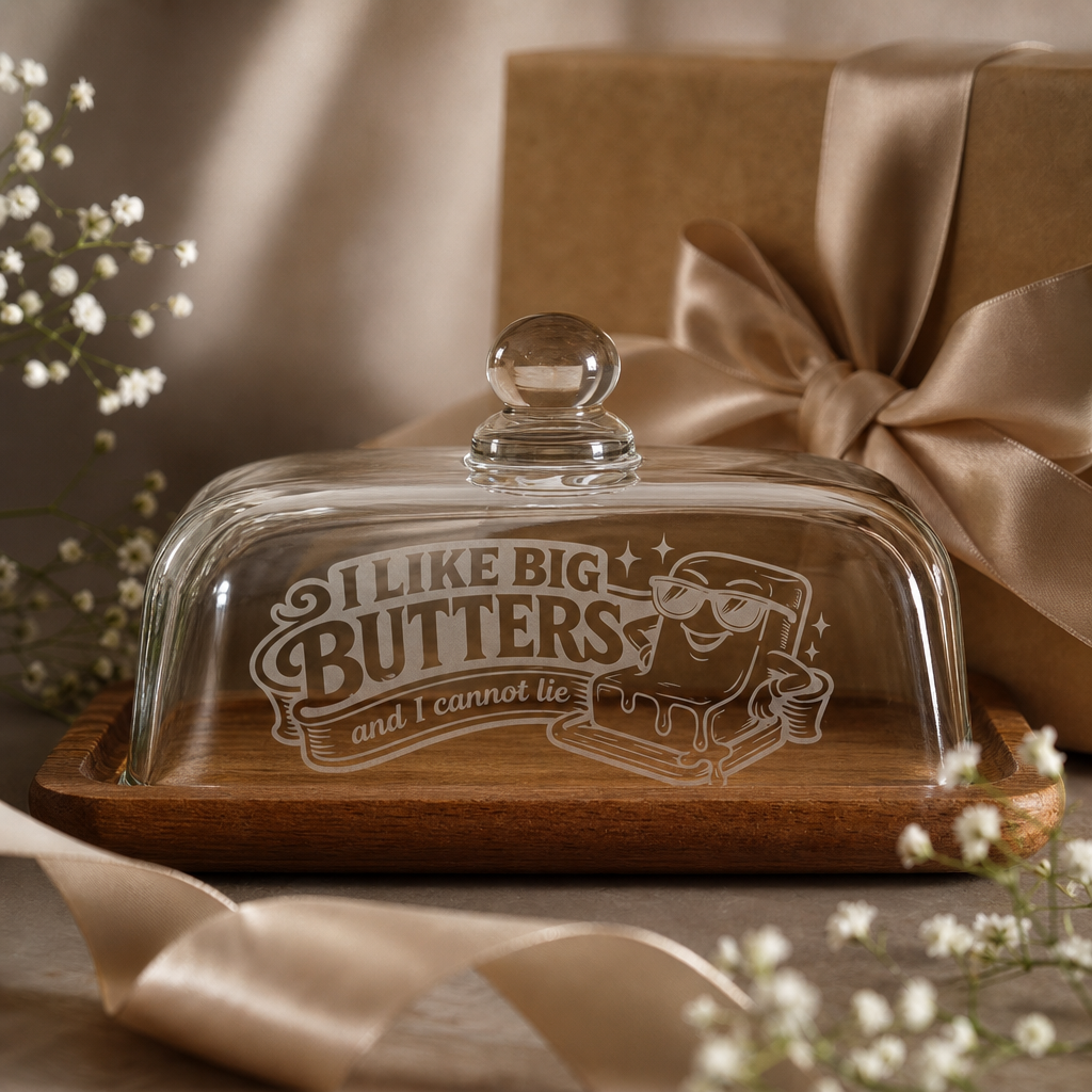 Big Butters Glass Butter Dish - gift occasion product photo for General Gift
