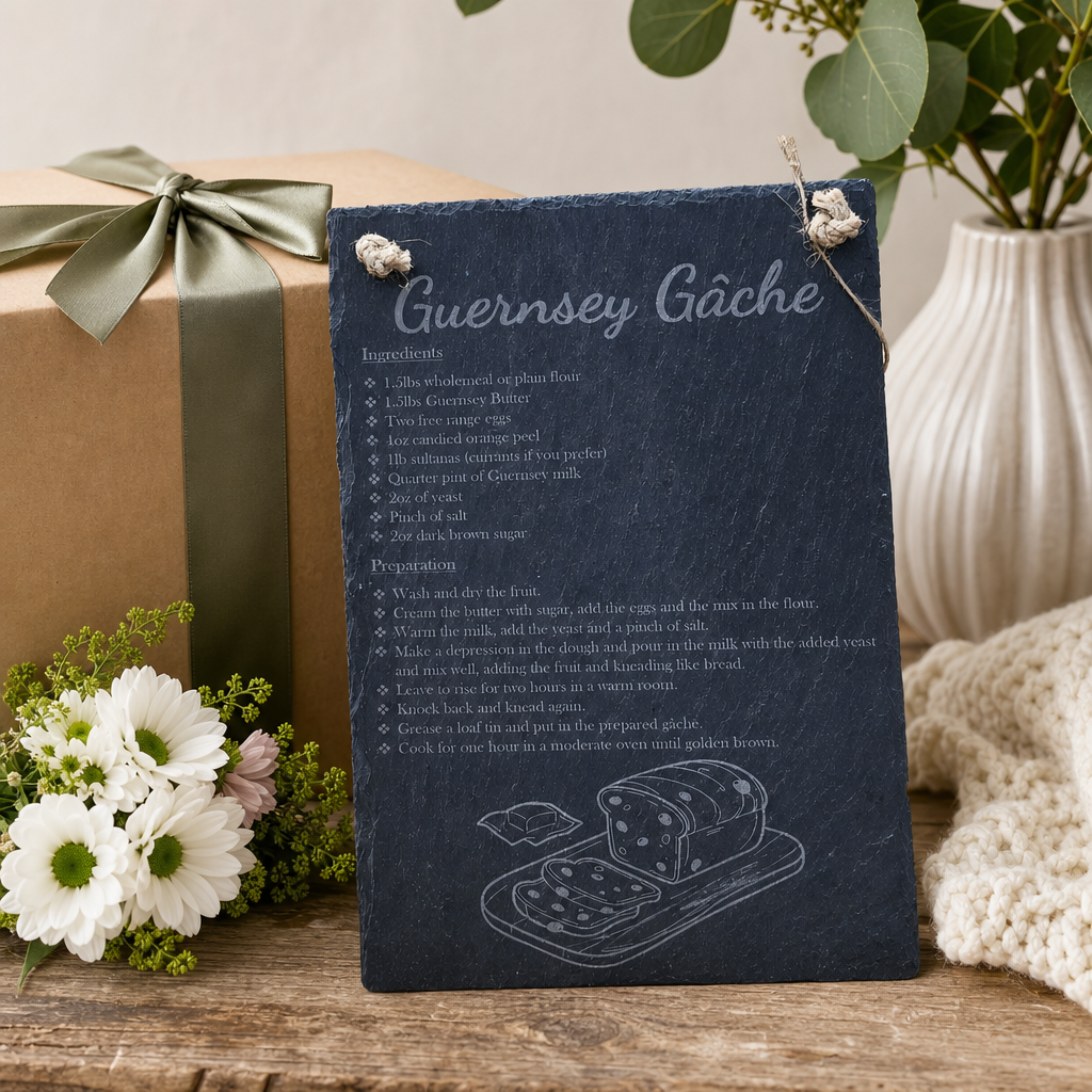 Guernsey Gache Slate Hanging Sign - gift occasion product photo for General Gift
