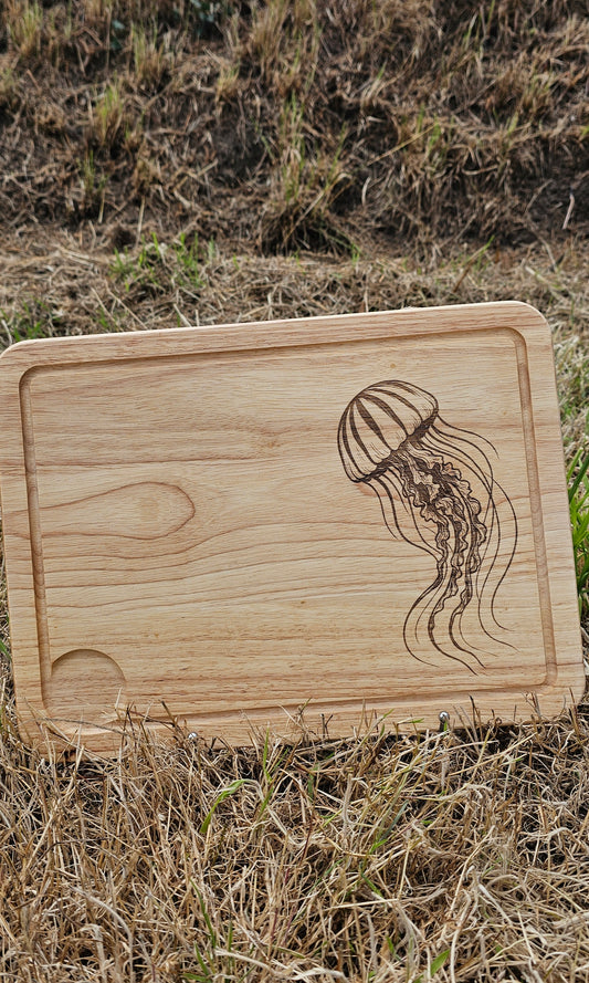 Large Jellyfish cutting board