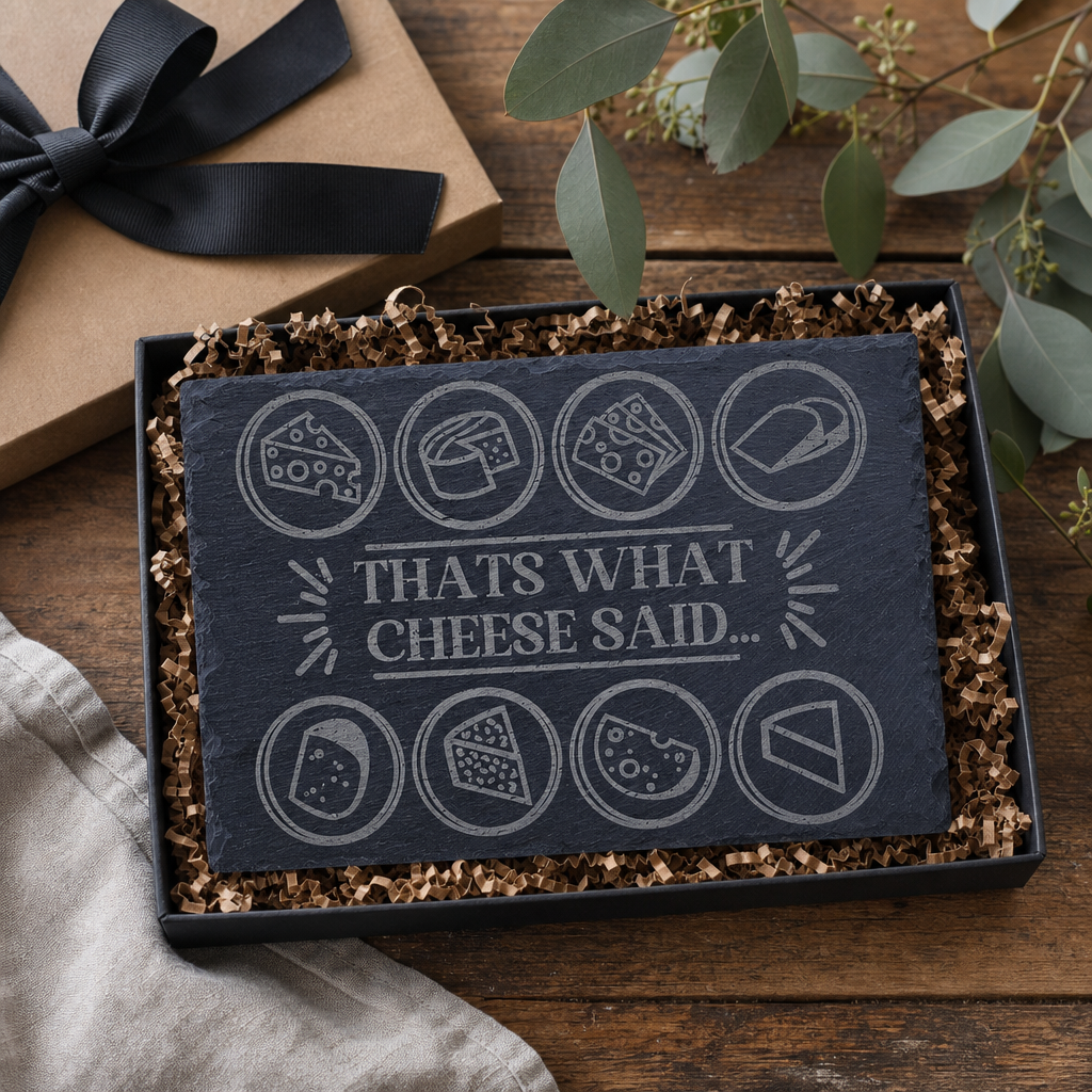 That's What Cheese Said Slate Cheese Board - gift occasion product photo for General Gift