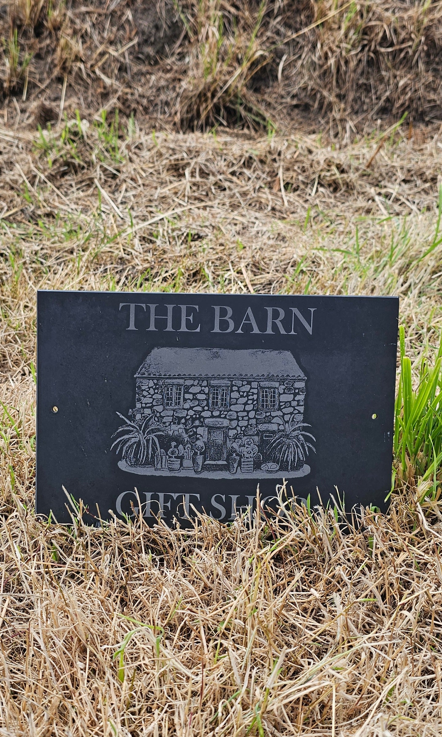 The Barn House Sign
