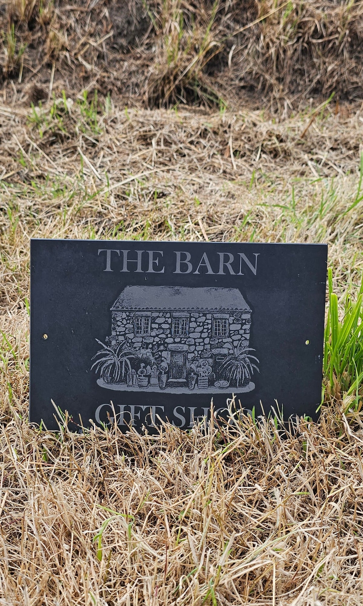 The Barn House Sign