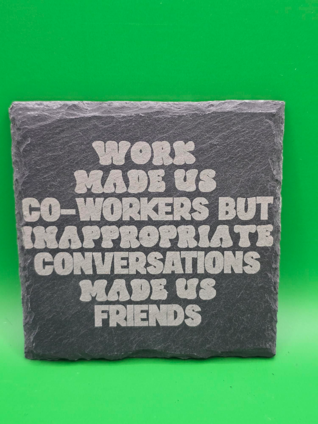 Work made us co-workers